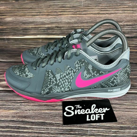 Nike Dual Fusion TR 3 Women's Print Running Shoes Like New - Picture 3 of 8